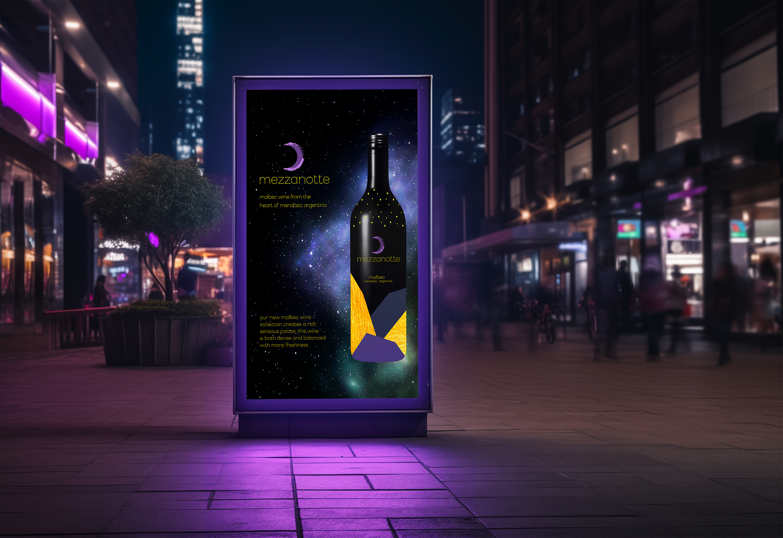 Mezzanotte Wine Brand
