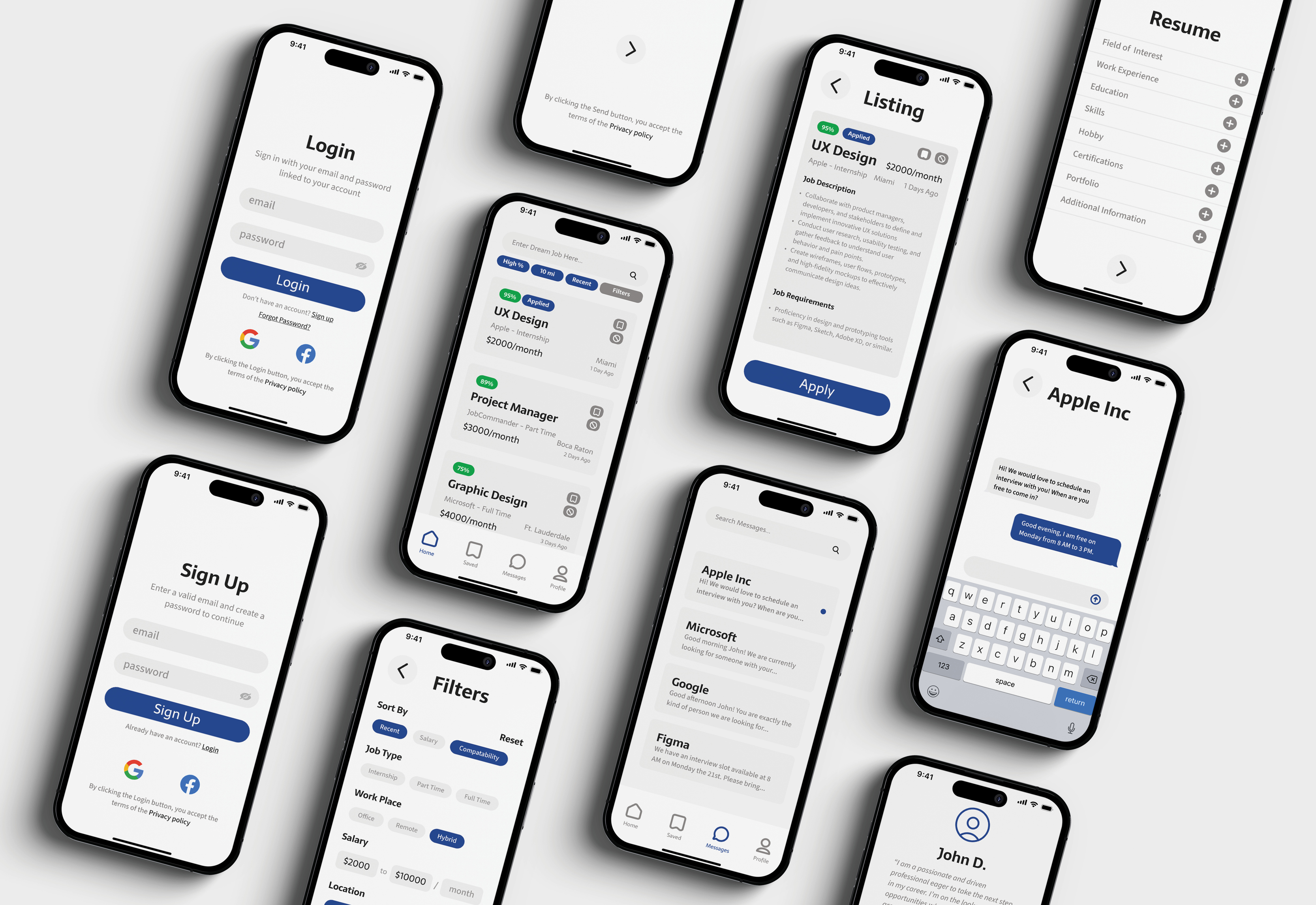 JobCommander App Prototype