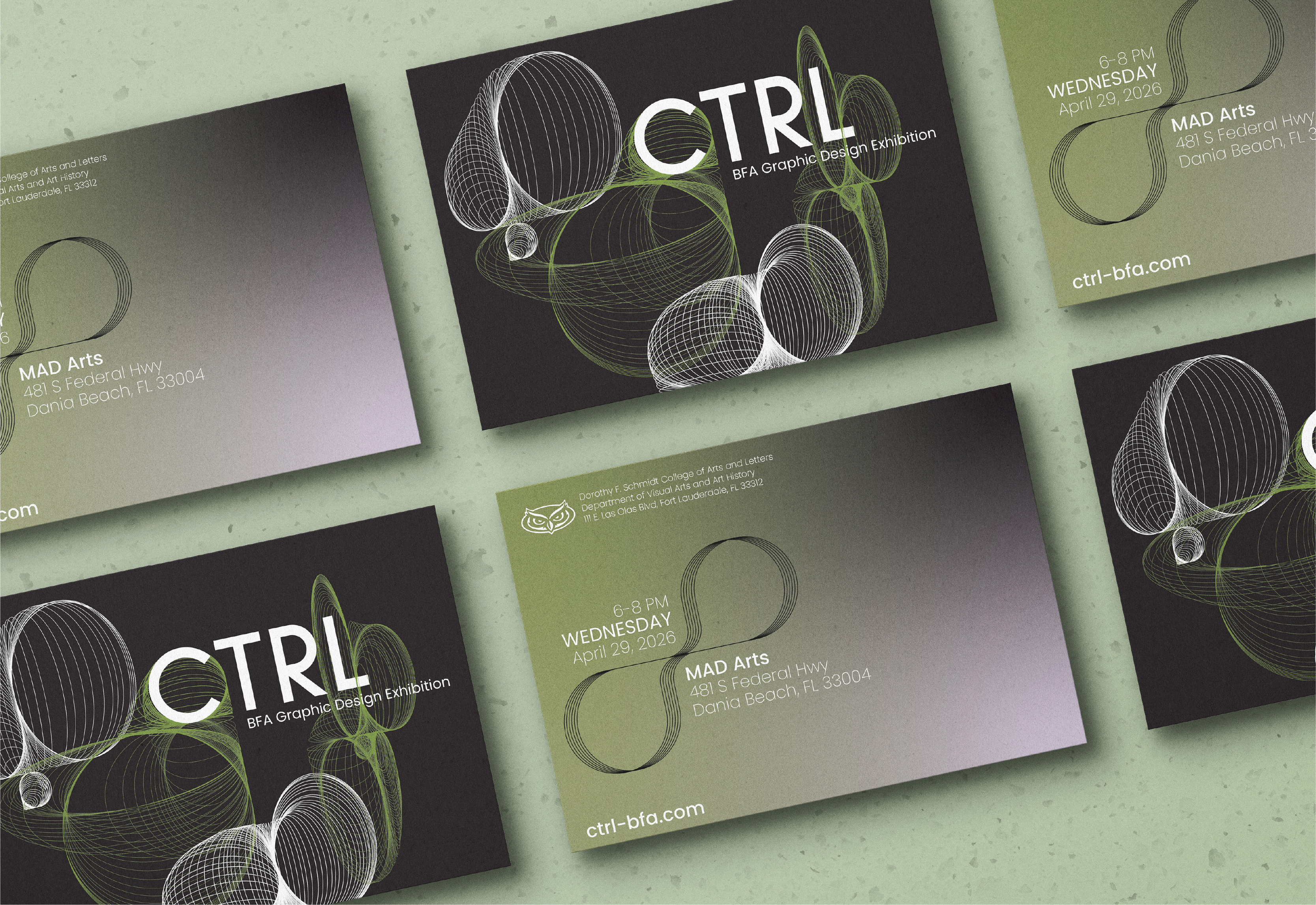 CTRL BFA Rack Cards