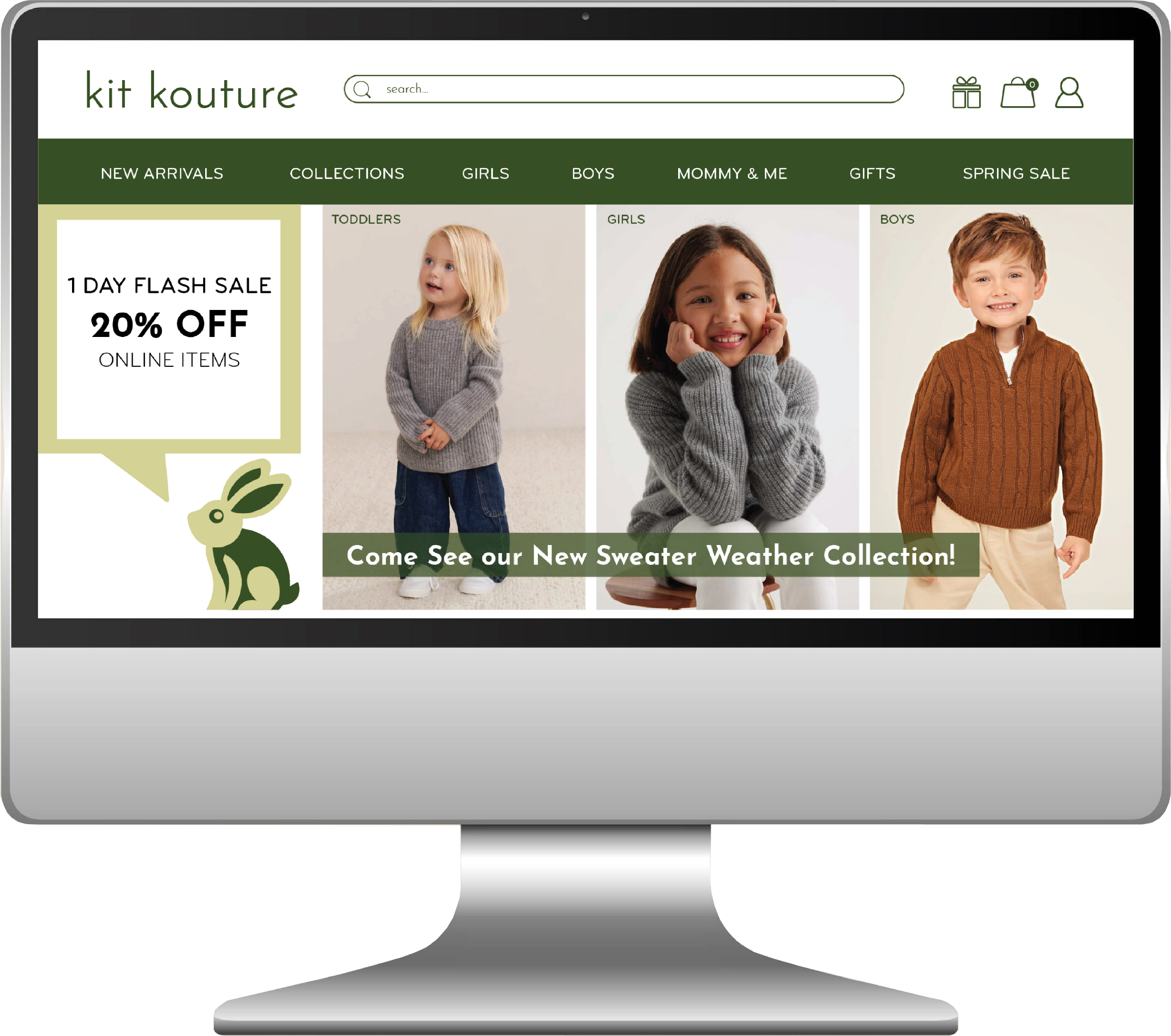 Kit Kouture e-Commerce Website 