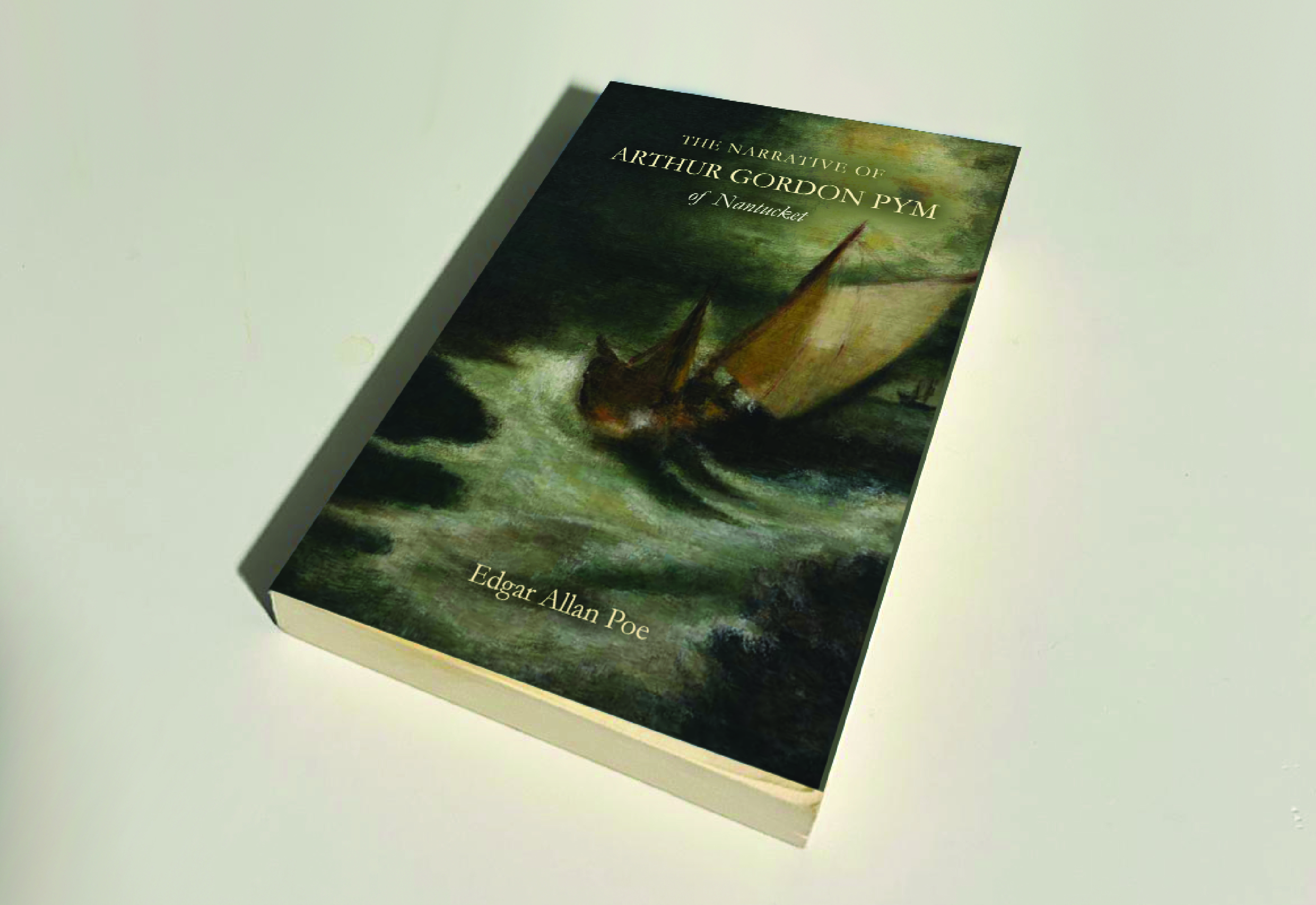 The Narrative of Arthur Gordon Pym of Nantucket Book Cover