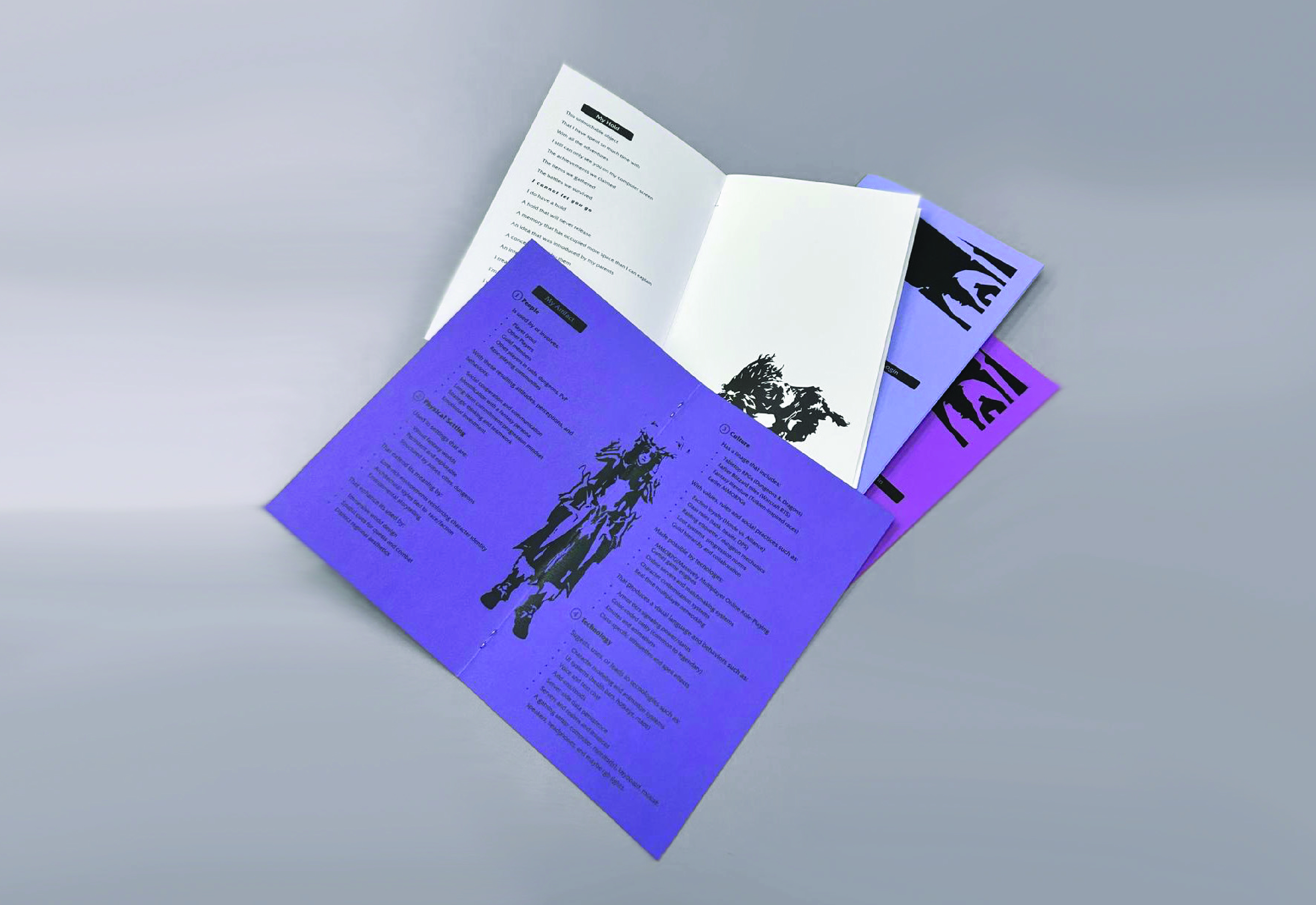 Digital Avatar Artifact Zine