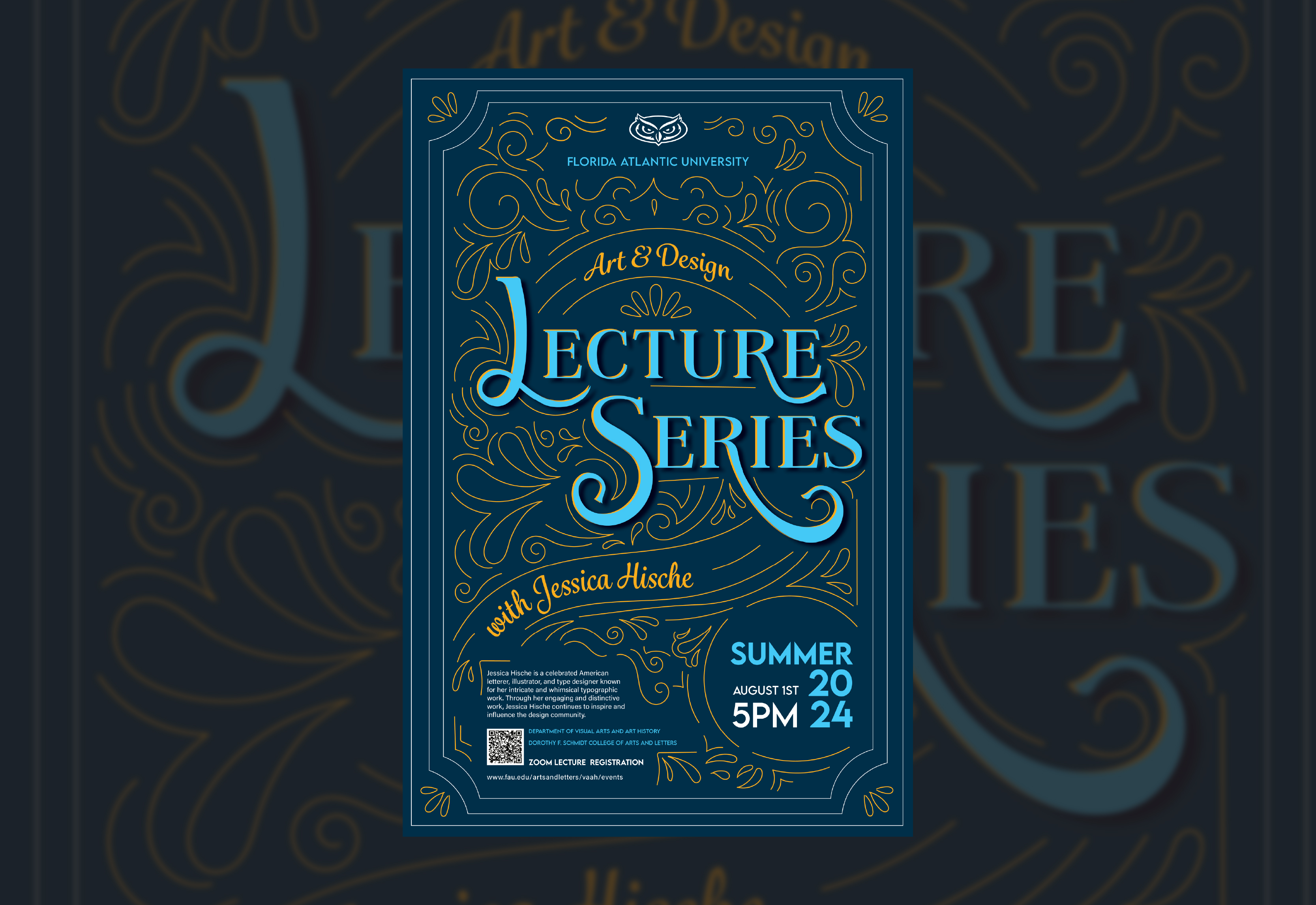 Art & Design Lecture Series Poster 